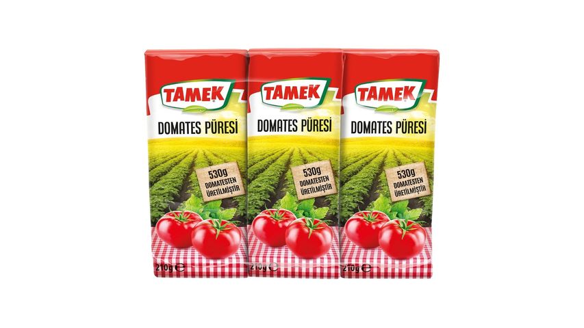 Tamek Domates Püresi 3x210 g