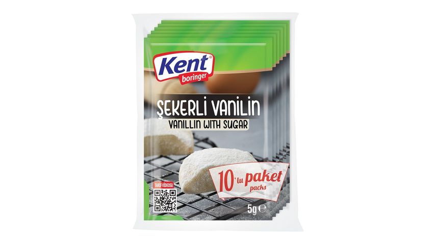 Kent Boringer Şekerli Vanilin 10'lu
