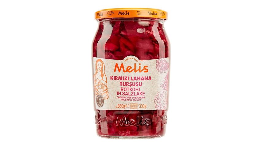Melis Kırmızı Lahana Turşusu 660 g