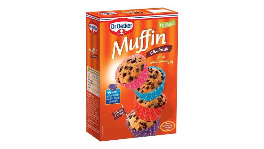 Dr. Oetker Çikolatalı Muffin 345 g