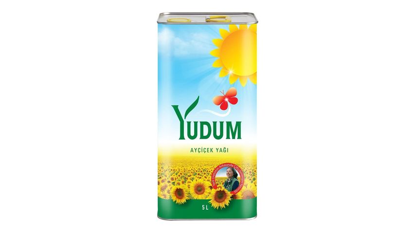 Yudum Ayçiçek Yağı Teneke 5 L