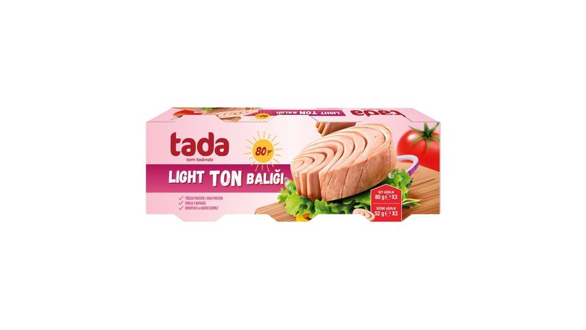 Tada Light Ton Balığı 3 x 80 g