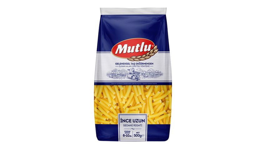 Mutlu Makarna Mutlu Pasta Thin Long 500 g