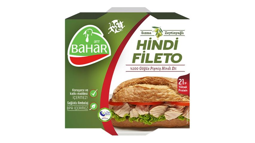 Bahar Pişmiş Konserve Hindi Fileto 120 g