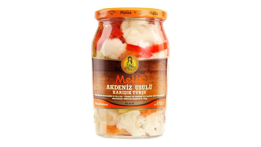 Melis Mediterranean Style Mixed Pickle 670 g