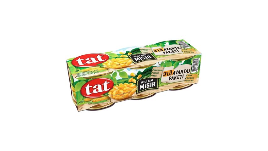 Tat Konserve Mısır 3 x 210 g