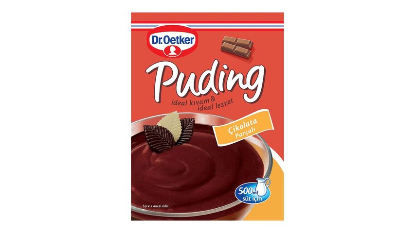 Dr.Oetker Çikolata Parçalı Puding 115 g
