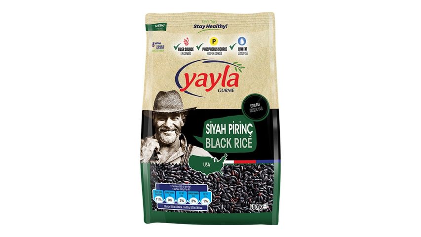 Yayla Gurme Siyah Pirinç 500 g