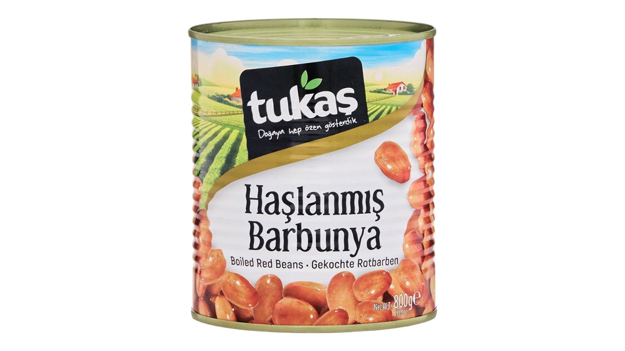 TUKAŞ HAŞLANMIŞ BARBUNYA 800GR