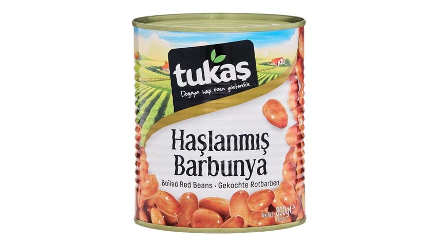 Tukaş Haşlanmış Barbunya 800 g