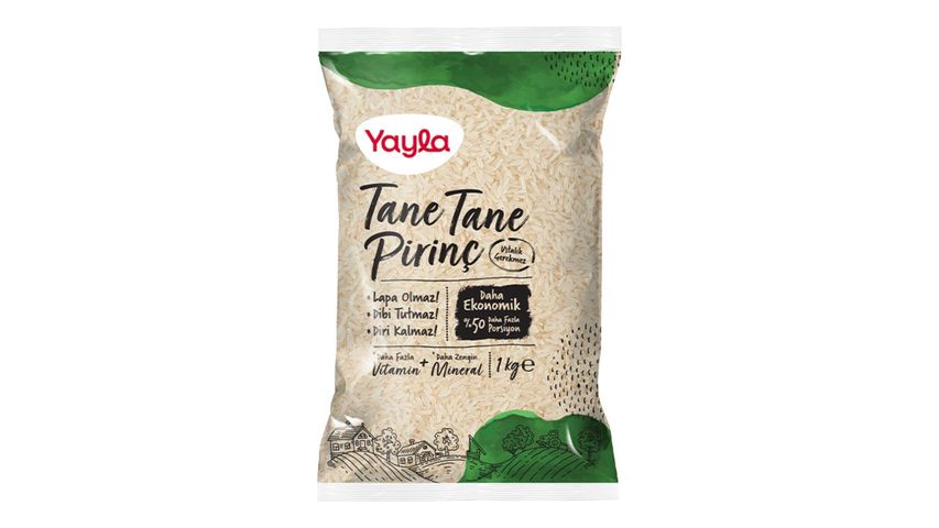 Yayla Rice Grains 1 kg