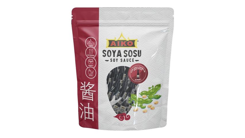 Aiko Single-Dose Soy Sauce Doypack 10 pcs