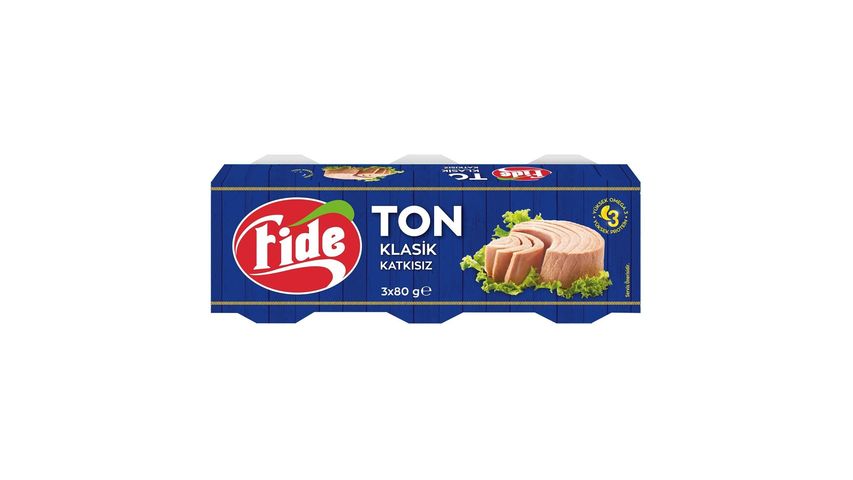 Fide Klasik Ton Balığı 3 x 80 g