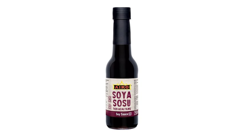 Aiko Reduced Salt Soy Sauce 250 ml