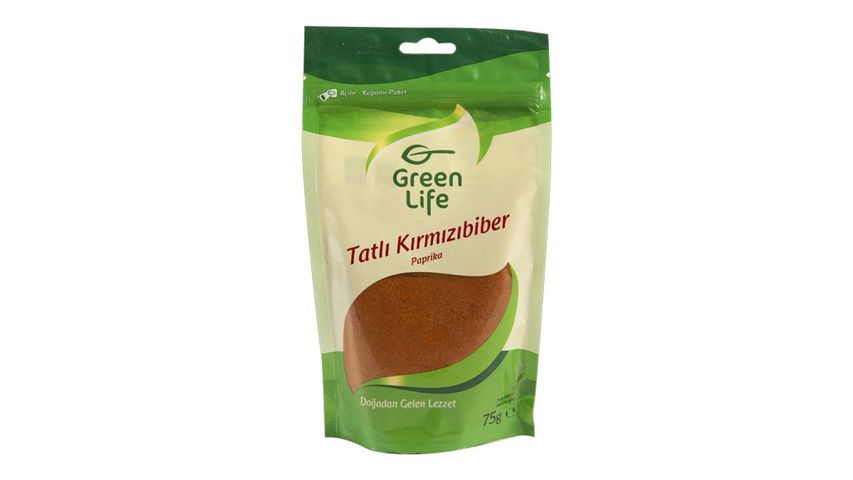 Green Life Tatlı Kırmızı Toz Biber 75 g