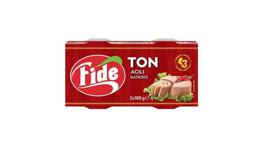 Fide Acılı Ton Balığı 2 x 160 g