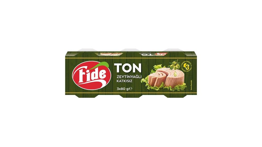 Fide Zeytinyağlı Ton Balığı 3 x 80 g
