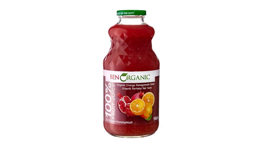 BenOrganic Organic Orange & Pomegranate Juice 946 ml
