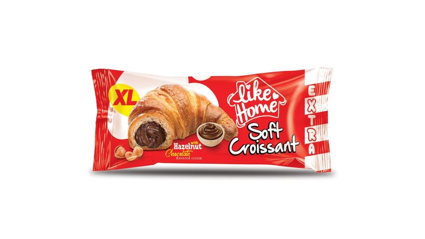 Like Home Chocolate & Hazelnut Sauce Filled Croissant 62 g