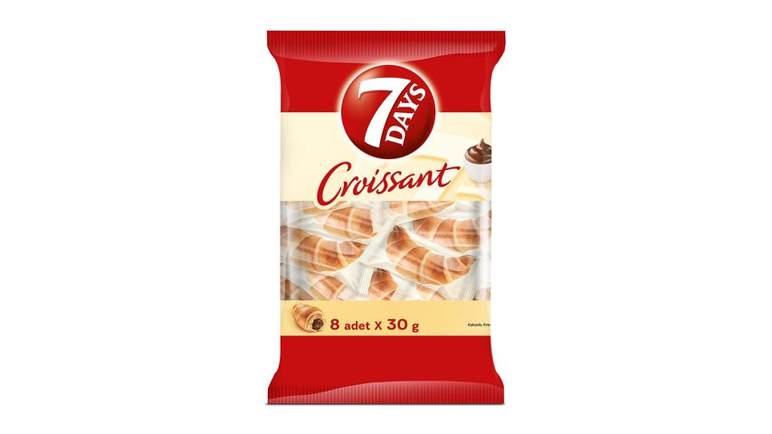 7Days Kruvasan Kakao Kremalı 8 x 30 g