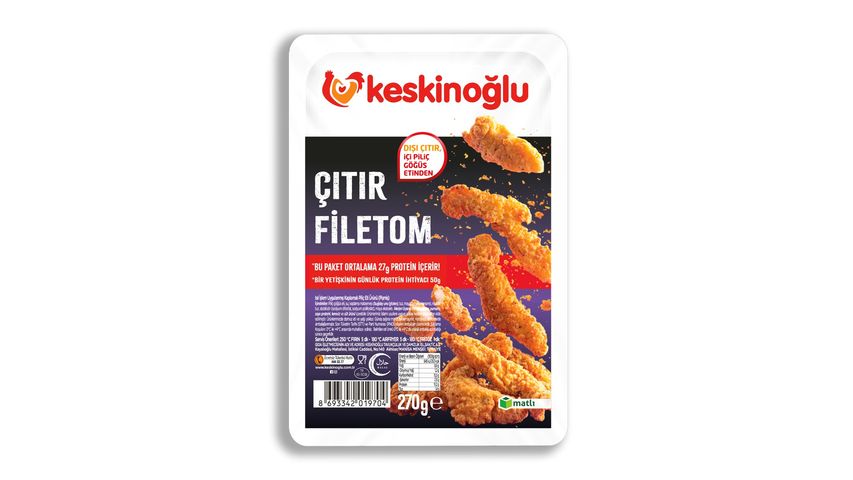 Keskinoğlu Piliç Çıtır Filetom 270 g