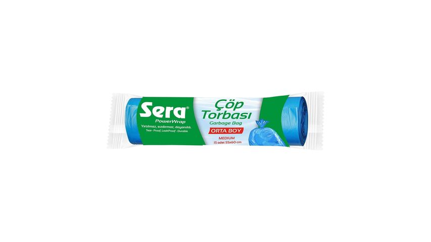 Sera Çöp Torbası Orta Boy 15'li