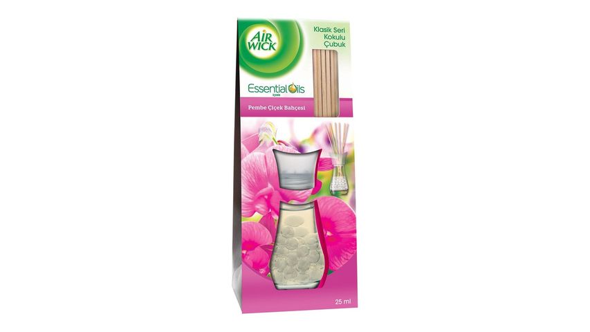 Air Wick Kokulu Çubuk Oda Kokusu Pembe Çiçek Bahçesi 25 ml