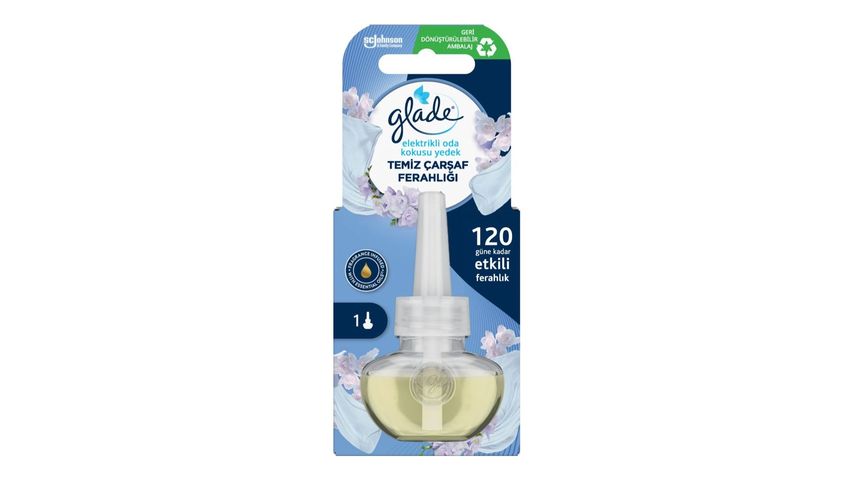 Glade Electric Room Freshener Spare Clean Sheets Freshness