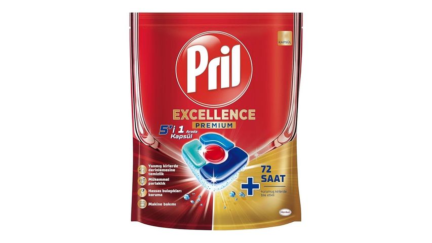 Pril Excellence 5-in-1 Dishwasher Tablets 22-Piece