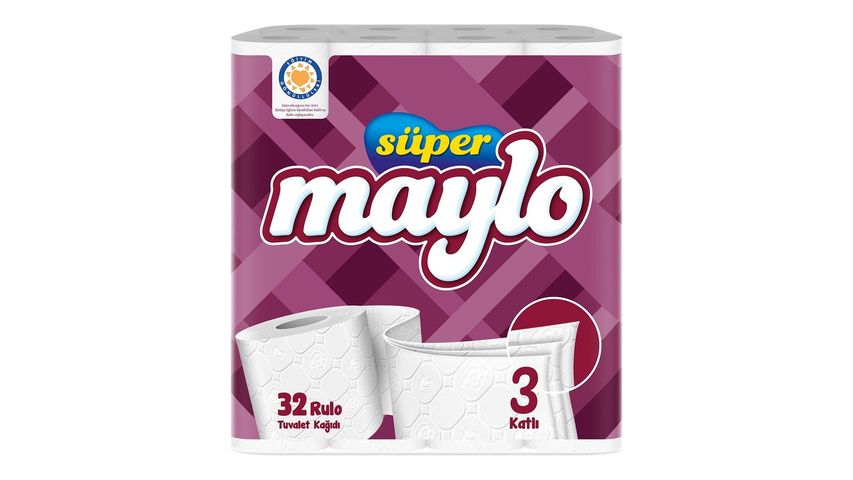 Süper Maylo Tuvalet Kağıdı 32'li