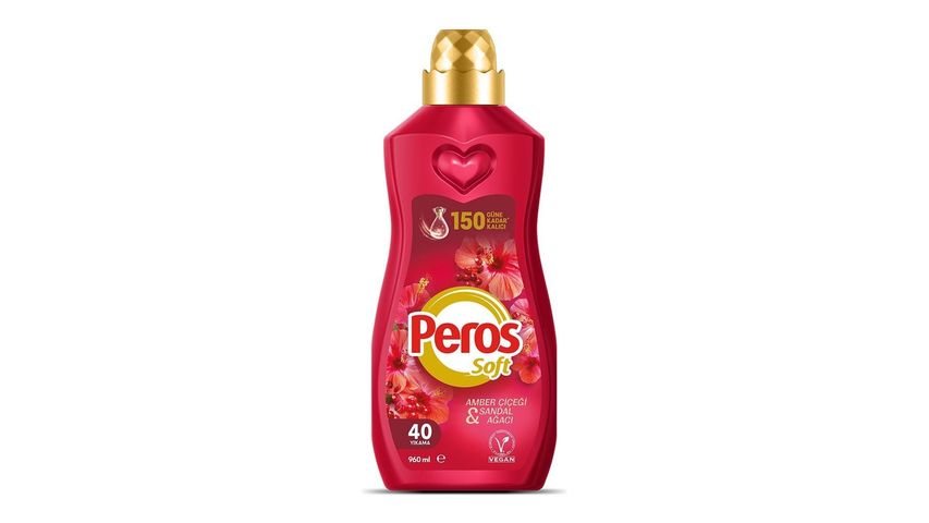 Peros Konsantre Yumuşatıcı Amber Çiçeği & Sandal Ağacı 960 ml