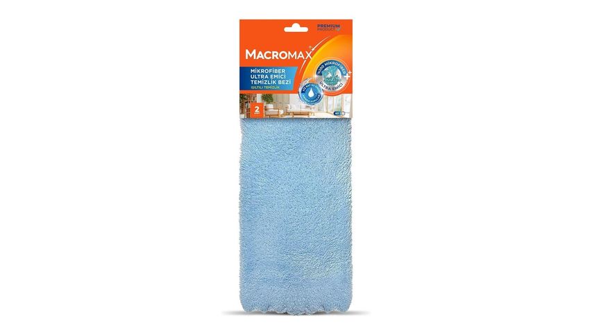 Macromax Ultra Emici Mikrofiber Temizlik Bezi 2 Adet