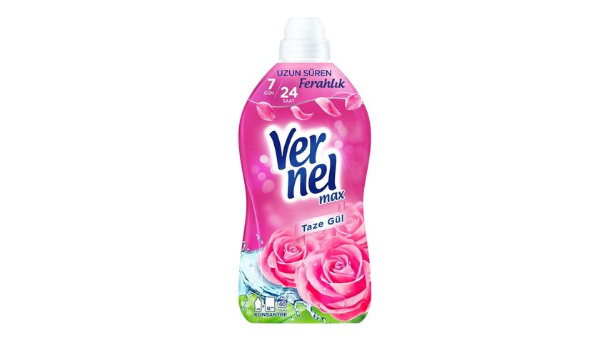 Vernel Max Taze Gül Yumuşatıcı 1.44 L