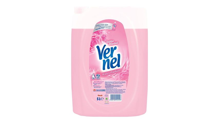 Vernel Çamaşır Yumuşatıcısı Gülün Büyüsü 5 L