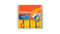 Macromax Klasik Yeşil Sünger 8'li