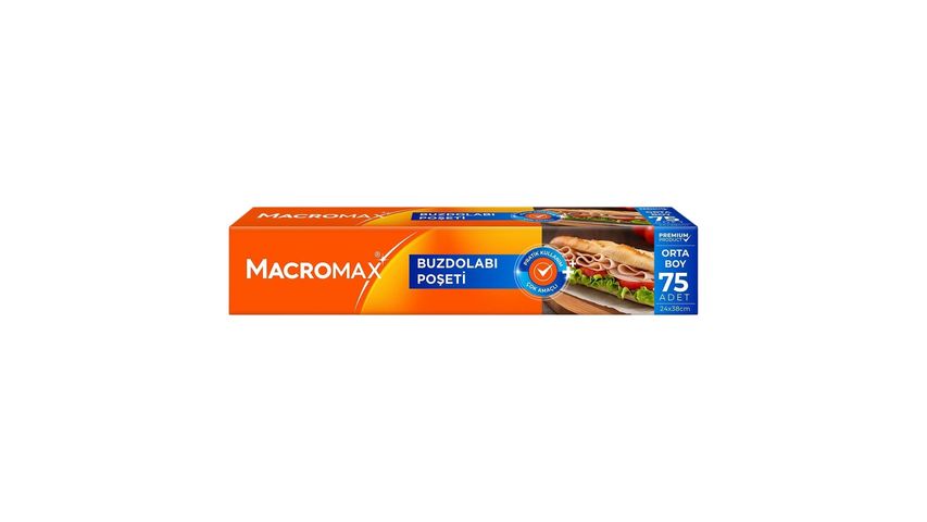 Macromax Refrigerator Bag Medium Size – Pack of 75