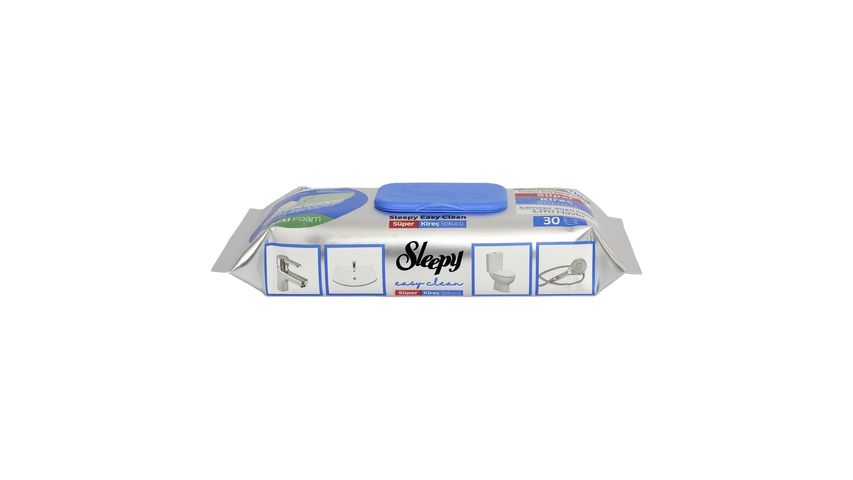Sleepy Easy Clean Süper Kireç Sökücü Havlu 30'lu
