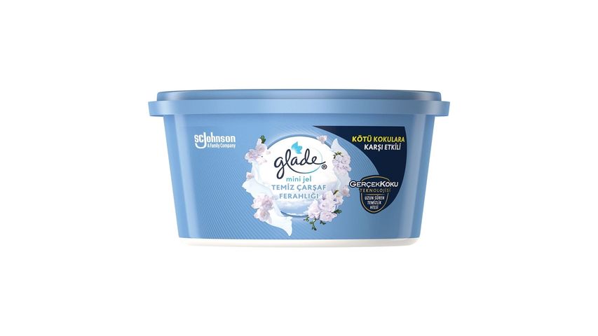 Glade Mini Jel Temiz Çarşaf Ferahlığı Oda Kokusu 70 g