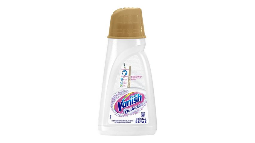 Vanish Kosla Multipower Liquid Stain Remover For Whites 1 L