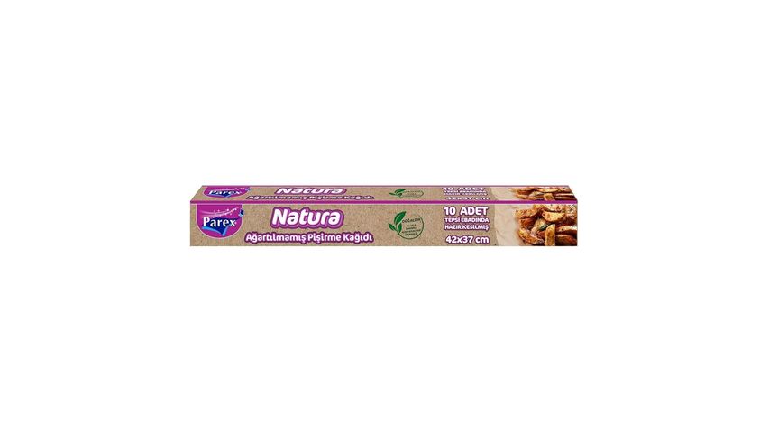 Parex Natura Unbleached Baking Paper Pre-Cut 10-Pack
