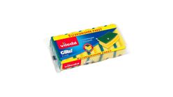 Vileda Yeşil Sünger Oluklu Eko Paket 5 Adet