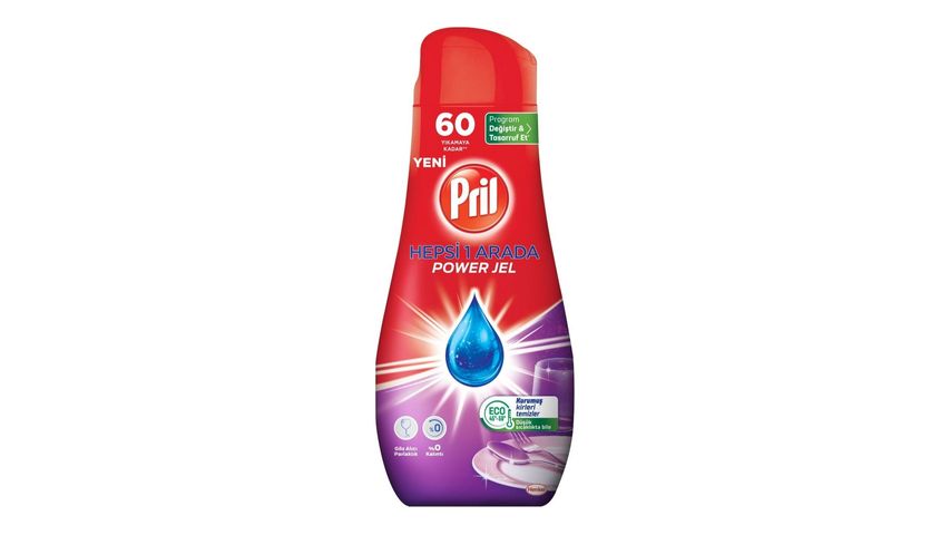 Pril All in One Gel 60 Wash 1080 ml