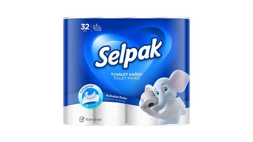 Selpak Tuvalet Kağıdı 32'li 3 Katlı