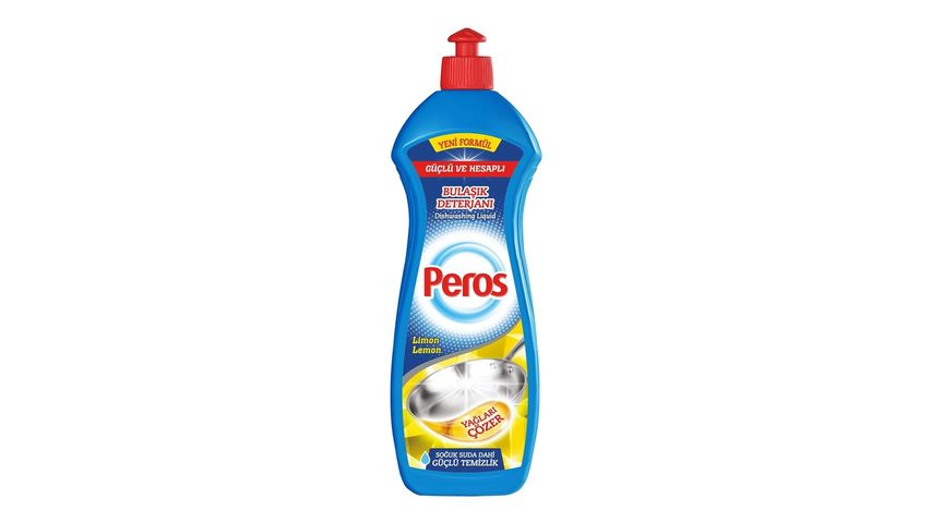 Peros Liquid Dishwashing Detergent Lemon 675 ml