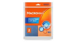 Macromax Microfiber Glass Cloth 2-Pack