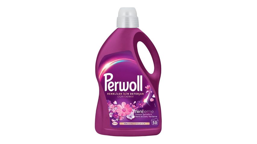 Perwoll Renewal & Floral Allure Liquid Detergent 50 Washes 2.75 L