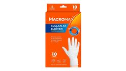 Macromax Disposable Latex Gloves S