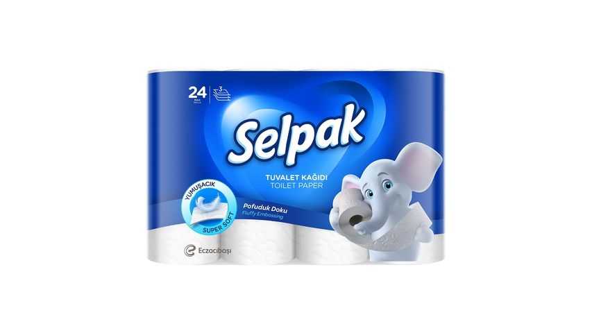 Selpak ® Soft Toilet Paper 24 pcs