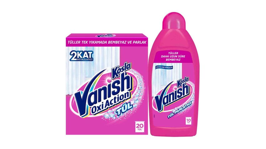 Vanish Kosla Tulle Cleaner 2-Pack Powder + Brightener