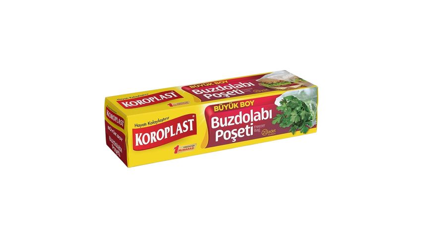 Koroplast Single Freezer Bags Large Pack of 20